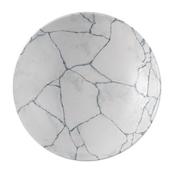 Assiettes coupes rondes Churchill Studio Prints Kintsugi Pearl Evolve Grey 182mm (Lot de 12) - Gastronoble - FS941