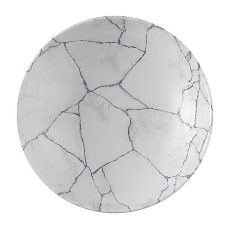 Assiettes coupes rondes Churchill Studio Prints Kintsugi Pearl Evolve Grey 182mm (Lot de 12) - Gastronoble - FS941