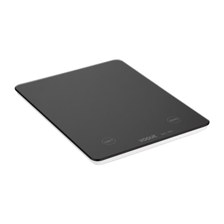 Balance digitale rectangulaire Vogue noire 10kg - Gastronoble - FS488