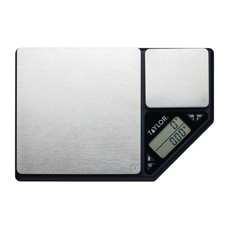 Balance de cuisine num&eacute;rique double plateforme Taylor Pro 5kg/500g - Gastronoble - FS591
