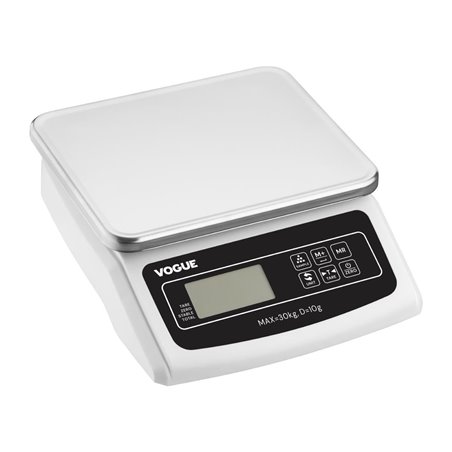 Balance &eacute;lectronique &agrave; plateau Vogue 30&nbsp;kg - Gastronoble - HZ324