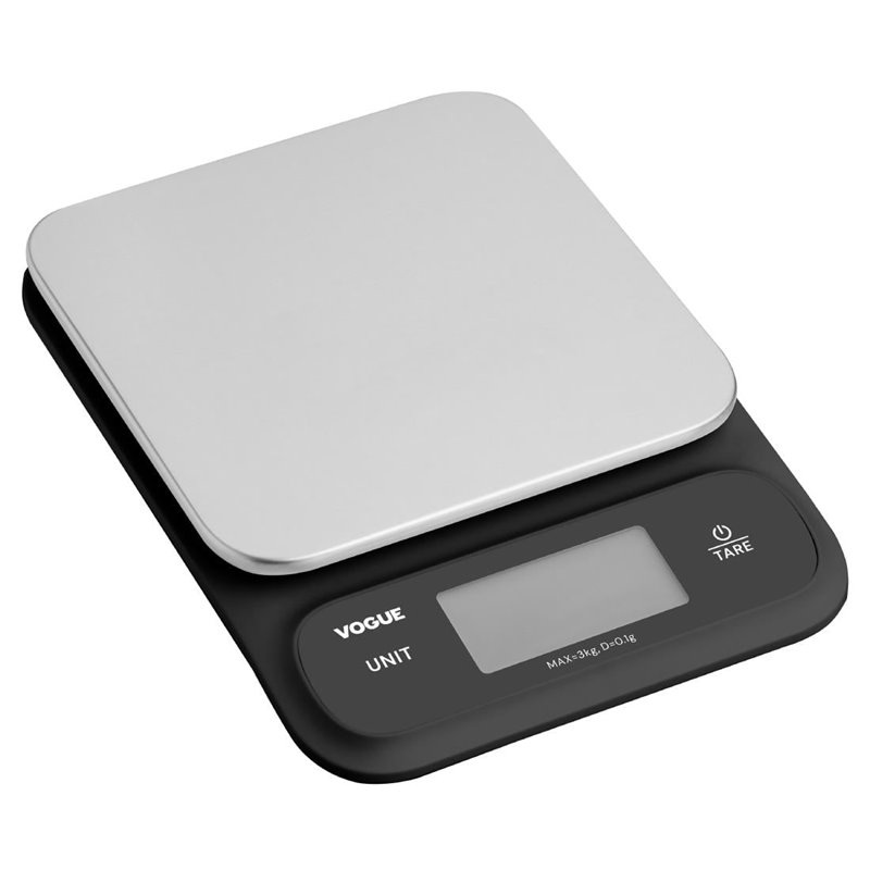 Balance &eacute;lectronique &eacute;tanche Vogue 3&nbsp;kg - Gastronoble - HZ327