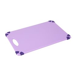 Planche &agrave; d&eacute;couper antid&eacute;rapante professionnelle Hygiplas violette 458x306mm - Gastronoble - HW002