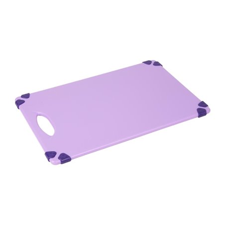 Planche &agrave; d&eacute;couper antid&eacute;rapante professionnelle Hygiplas violette 458x306mm - Gastronoble - HW002