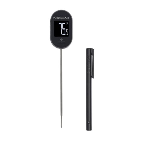 Thermom&egrave;tre num&eacute;rique pivotant KitchenAid Global noir - Gastronoble - DX294