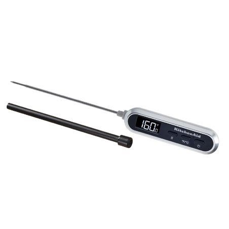 Thermom&egrave;tre num&eacute;rique KitchenAid Global noir - Gastronoble - DX295