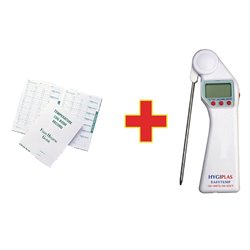 OFFRE SP&Eacute;CIALE Thermom&egrave;tre Hygiplas Easytemp avec journal des temp&eacute;ratures - Gastronoble - S545