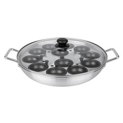 Pocheuse &agrave; oeufs en aluminium Vogue 350mm - Gastronoble - HT975