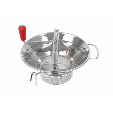 Moulin &agrave; l&eacute;gumes Tellier en acier &eacute;tam&eacute; - 39 cm - Gastronoble - J415