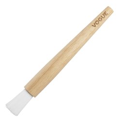 Pinceau &agrave; p&acirc;tisserie rond &agrave; manche en bois Vogue 25&nbsp;mm - Gastronoble - JA524