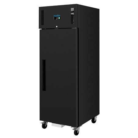 Armoire r&eacute;frig&eacute;r&eacute;e positive Polar s&eacute;rie G noire 537&nbsp;L - Gastronoble - PG020