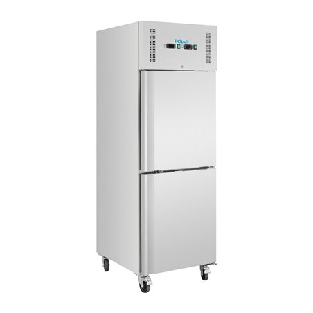 Armoire r&eacute;frig&eacute;r&eacute;e bi-temp&eacute;rature Polar S&eacute;rie U 600L - Gastronoble - UA025