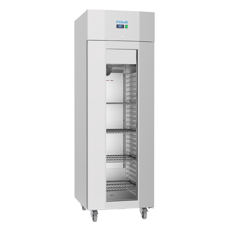 Vitrine r&eacute;frig&eacute;r&eacute;e positive une porte &eacute;conome en &eacute;nergie Polar S&eacute;rie U - Gastronoble - UA040