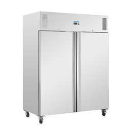 Armoire r&eacute;frig&eacute;r&eacute;e n&eacute;gative double porte Polar s&eacute;rie U 1300&nbsp;L - Gastronoble - UA053