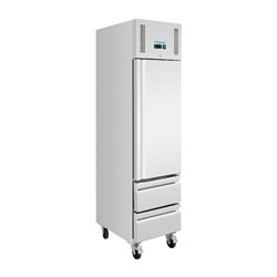 Armoire r&eacute;frig&eacute;r&eacute;e positive GN slimline 1 porte 2 tiroirs Polar s&eacute;rie U 292 L - Gastronoble - UA112