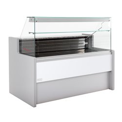 Comptoir de service r&eacute;frig&eacute;r&eacute; gris Zoin Tibet 1500mm - Gastronoble - FP924-150
