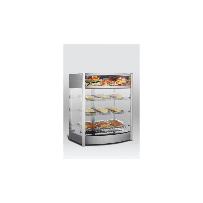 Verwarmde vitrine 110 liter