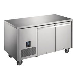 Table r&eacute;frig&eacute;r&eacute;e positive 2 portes Polar Serie U Premium 267L - Gastronoble - UA005