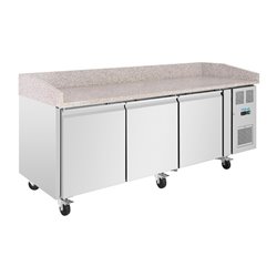 Tour p&acirc;tissier Polar S&eacute;rie U 3 portes avec plan de travail en marbre - Gastronoble - UA082