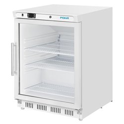 Vitrine r&eacute;frig&eacute;r&eacute;e positive dessous de comptoir Polar S&eacute;rie C 150L blanc - Gastronoble - CZ785