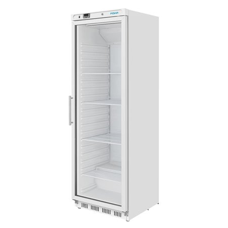 Vitrine r&eacute;frig&eacute;r&eacute;e positive Polar S&eacute;rie C blanche 400 L - Gastronoble - CZ786