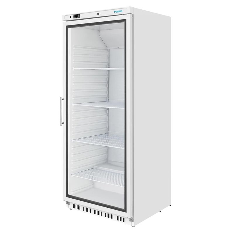 Vitrine r&eacute;frig&eacute;r&eacute;e positive Polar S&eacute;rie C blanche 600L - Gastronoble - CZ787