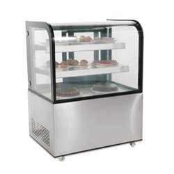 Vitrine r&eacute;frig&eacute;r&eacute;e horizontale &agrave; &eacute;conomie d'&eacute;nergie Polar S&eacute;rie G 270L - Gastronoble - GP294