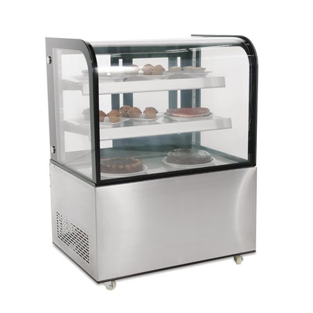 Vitrine r&eacute;frig&eacute;r&eacute;e horizontale &agrave; &eacute;conomie d'&eacute;nergie Polar S&eacute;rie G 270L - Gastronoble - GP294