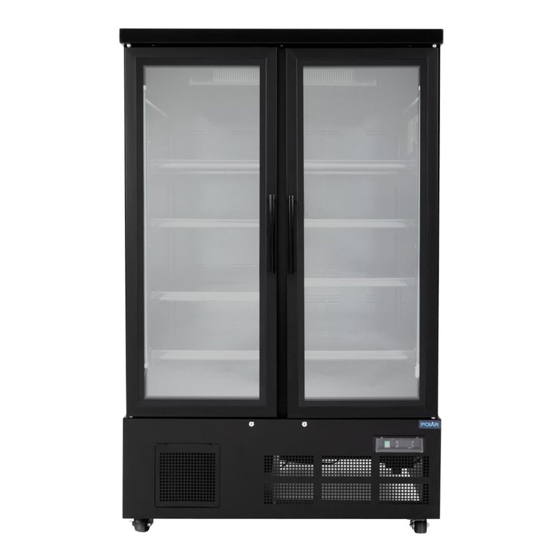 Vitrine r&eacute;frig&eacute;r&eacute;e positive double porte Polar S&eacute;rie G 744L - Gastronoble - GP485