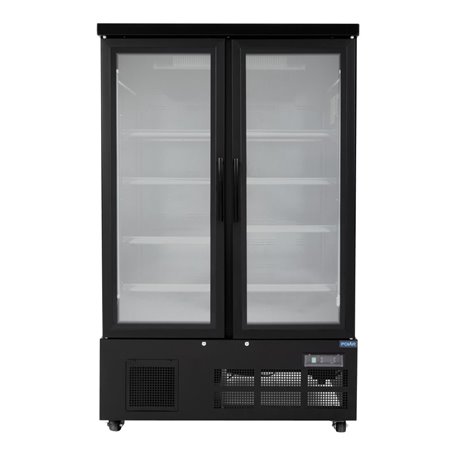 Vitrine r&eacute;frig&eacute;r&eacute;e n&eacute;gative double porte Polar S&eacute;rie G 744L - Gastronoble - GP487