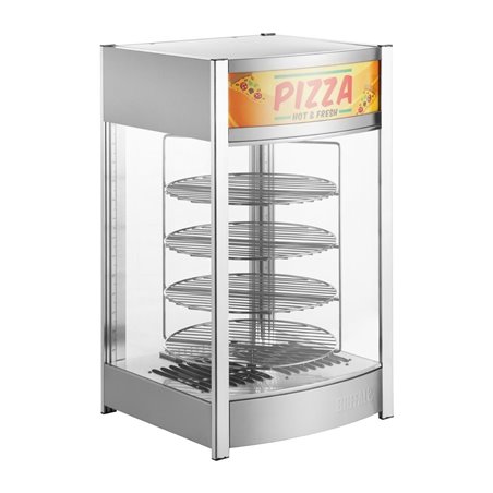 Vitrine chauffante rotative pour pizzas Buffalo 4 niveaux - Gastronoble - JB188
