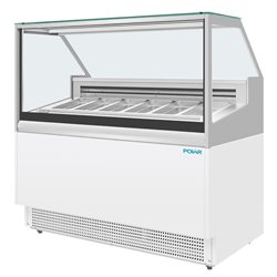 Vitrine &agrave; glace Polar S&eacute;rie U 149L 6 bacs - Gastronoble - UA058