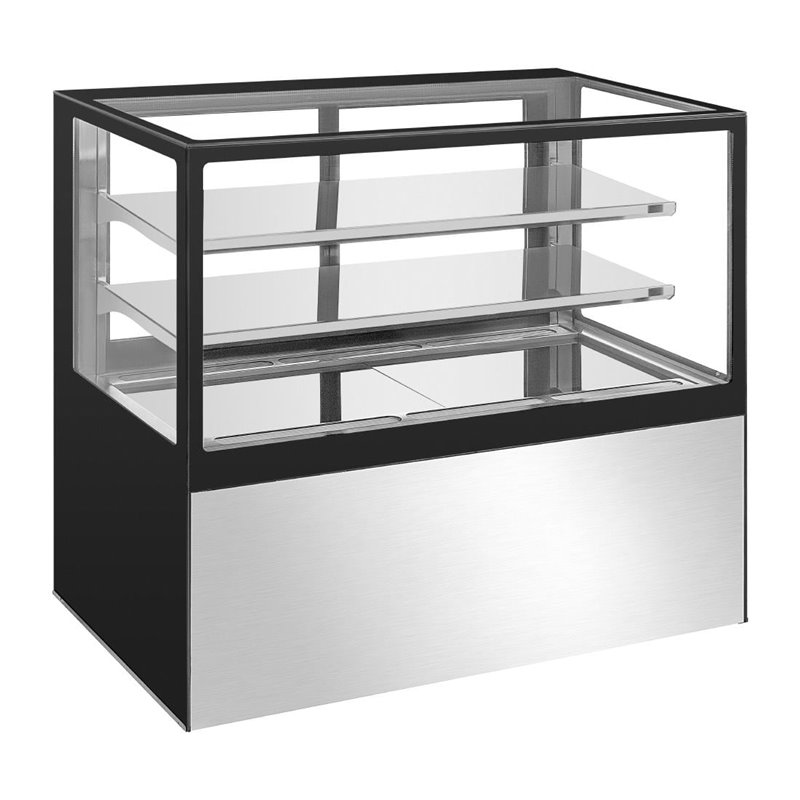 Vitrine &agrave; p&acirc;tisserie r&eacute;frig&eacute;r&eacute;e Polar S&eacute;rie U 485L - Gastronoble - UA062