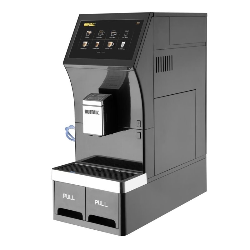 Machine &agrave; caf&eacute; du grain &agrave; la tasse Buffalo avec grand &eacute;cran tactile - Gastronoble - GM949