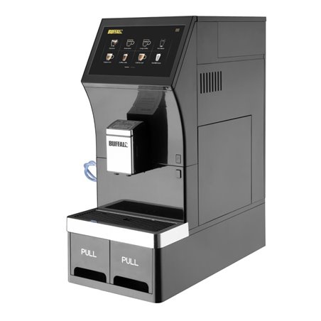 Machine &agrave; caf&eacute; du grain &agrave; la tasse Buffalo avec grand &eacute;cran tactile - Gastronoble - GM949