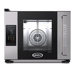 Four &agrave; convection avec humidificateur Unox Bakerlux SHOP Pro Arianna Touch 4 plaques 460 x 330mm - Gastronoble - DW078