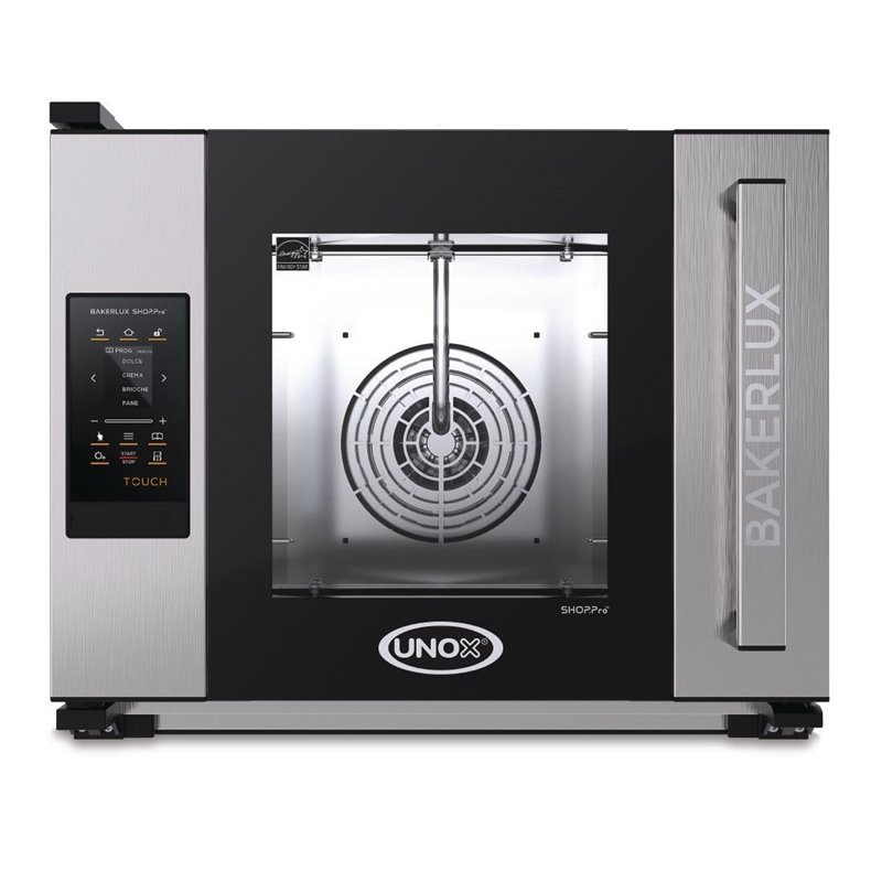 Four &agrave; convection avec humidificateur Unox Bakerlux SHOP Pro Arianna Touch 4 plaques 460 x 330mm - Gastronoble - DW078