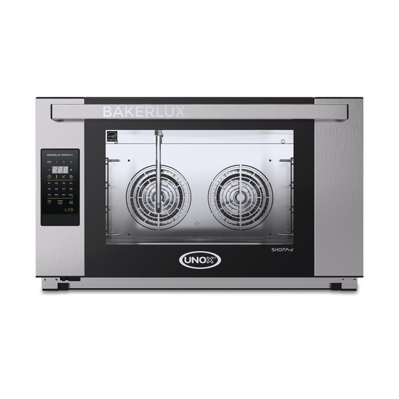 Four &agrave; convection avec humidificateur Unox Bakerlux SHOP Pro Rossella Led 4 plaques 600 x 400mm - Gastronoble - DW080
