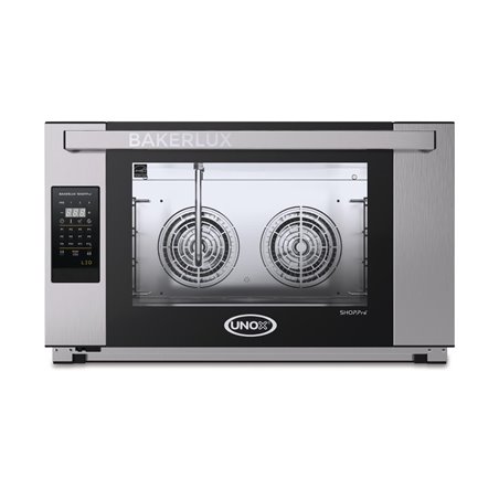 Four &agrave; convection avec humidificateur Unox Bakerlux SHOP Pro Rossella Led 4 plaques 600 x 400mm - Gastronoble - DW080