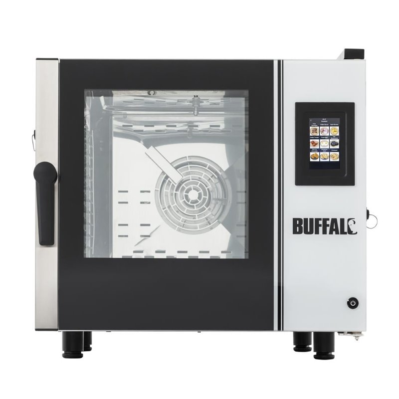 Four mixte compact &agrave; &eacute;cran tactile Buffalo 6 x GN 1/1 - Gastronoble - CK110