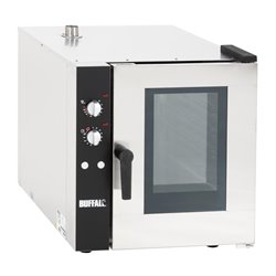 Four &agrave; convection  avec humidificateur Buffalo 5x GN 1/1 triphas&eacute; - Gastronoble - CU768