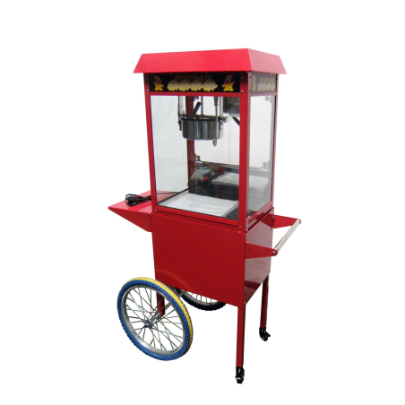 Popcornmachine met of zonder wieltjes