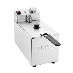 Friteuse de comptoir simple avec panier Buffalo 3L - Gastronoble - CU614
