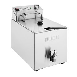 Friteuse &eacute;lectrique simple avec minuterie Buffalo 8L - Gastronoble - CU620