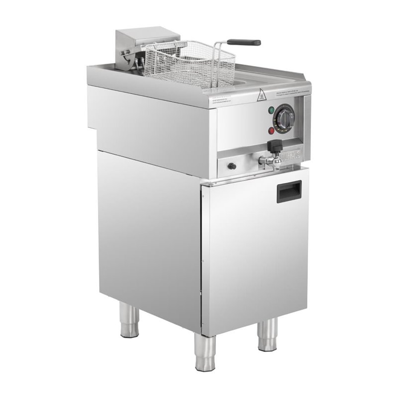 Friteuse &eacute;lectrique simple cuve Buffalo S&eacute;rie 600 8L - Gastronoble - SA781