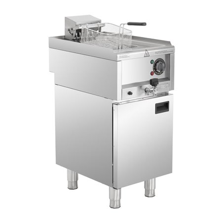 Friteuse &eacute;lectrique simple cuve Buffalo S&eacute;rie 600 8L - Gastronoble - SA781