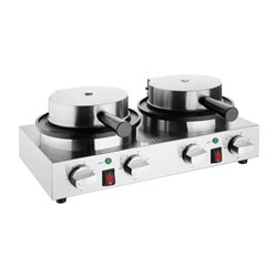Gaufrier belge rond double Buffalo - Gastronoble - CJ533