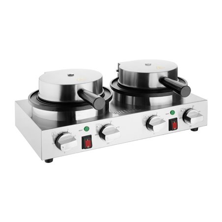 Gaufrier belge rond double Buffalo - Gastronoble - CJ533
