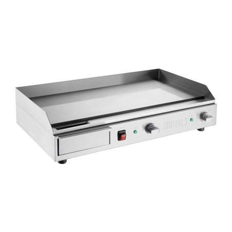 Grande plancha &eacute;lectrique de comptoir Buffalo - Gastronoble - CU627