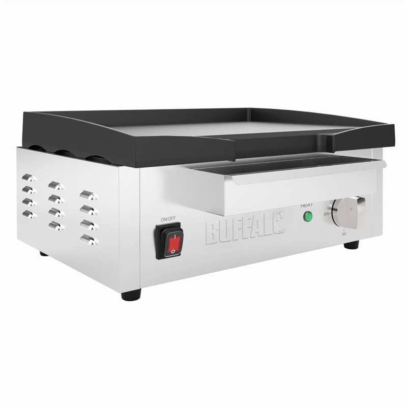 Plancha &eacute;lectrique en fonte Buffalo 2,8kW - Gastronoble - CU966
